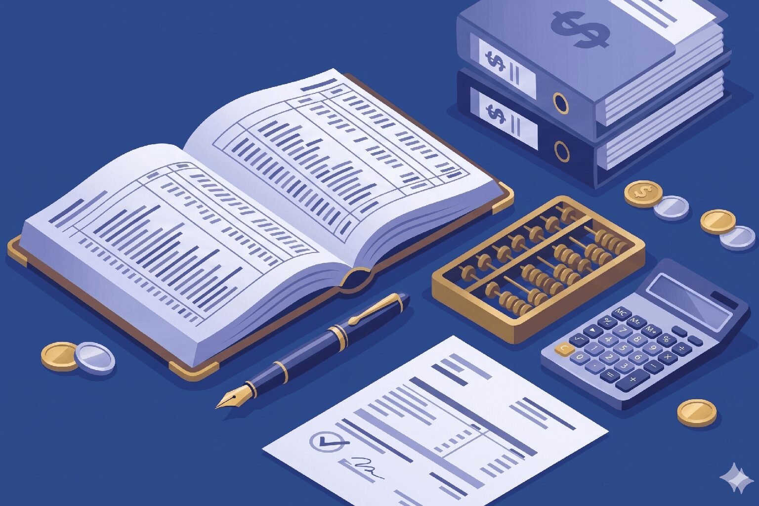 Blue Visual of Accounting Firms