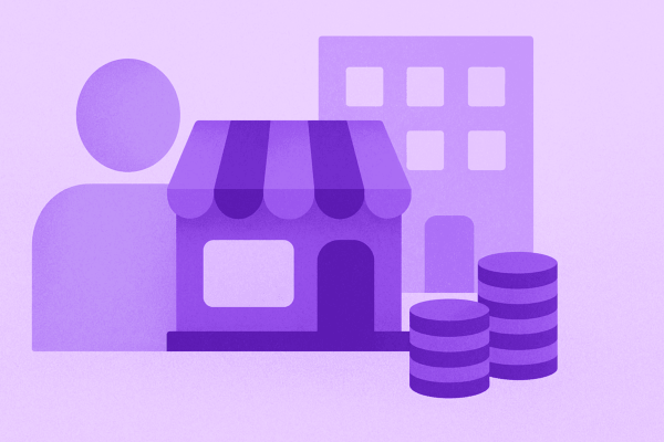 Purple Visual of Small and Medium Businesses