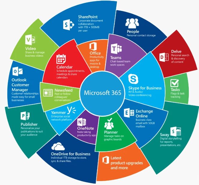 microsoft 365 wheel
