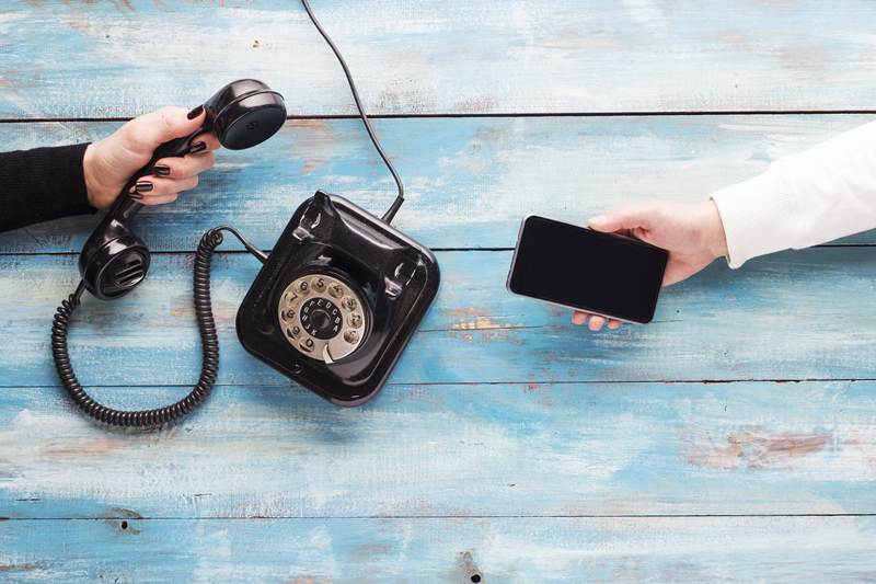 traditional telephone example