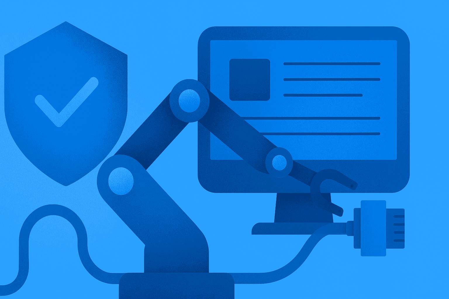 Blue Managed IT Services Visual