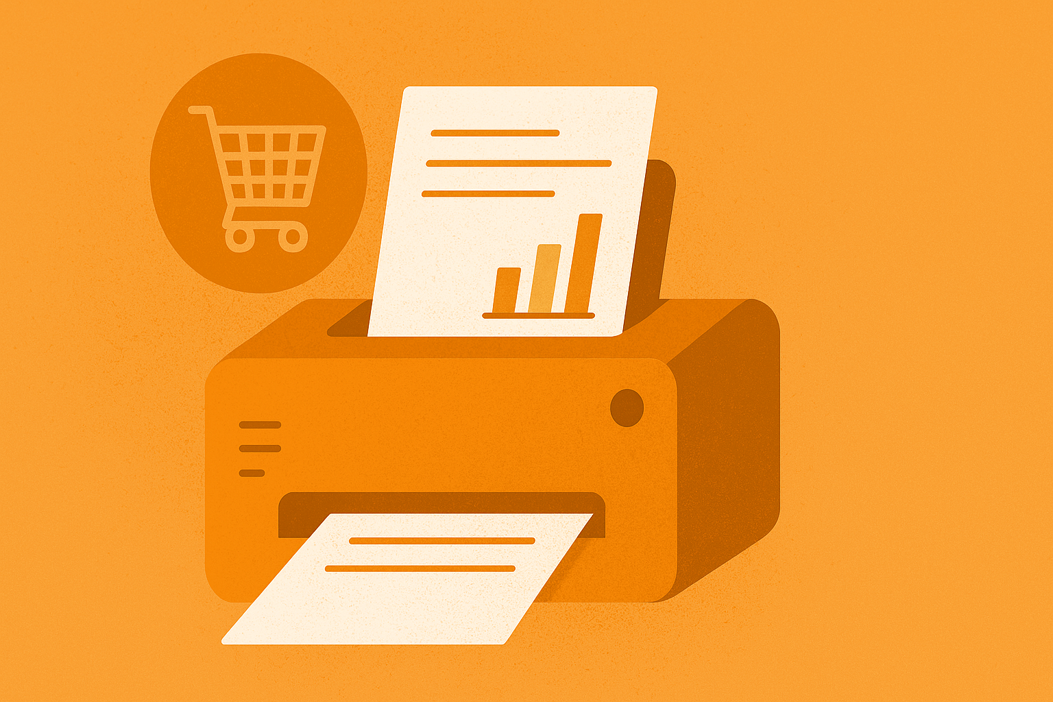 Orange Printer Visual