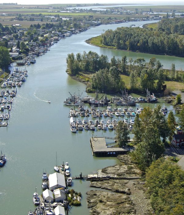Aerial View of Delta Port